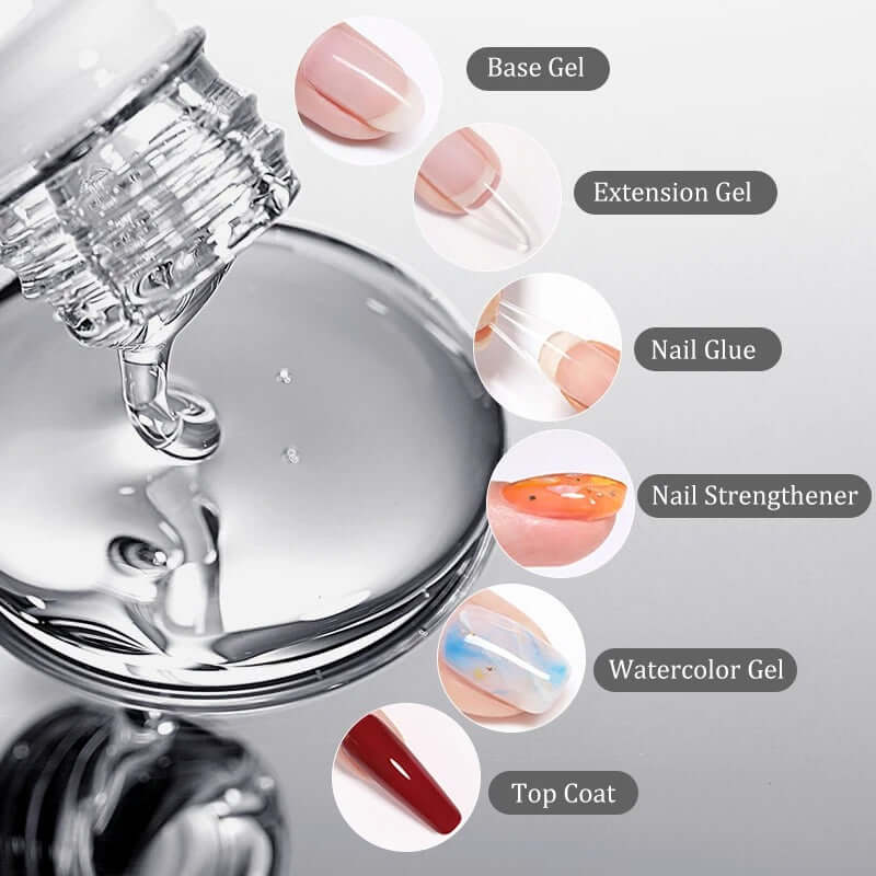 10 in One Gel Nail Glue/2Pcs - Image 3