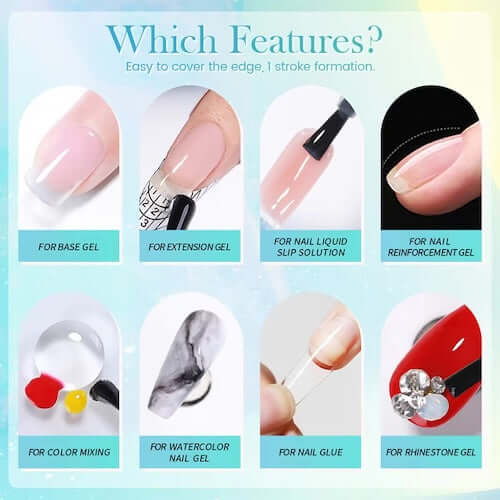 10 in One Gel Nail Glue/2Pcs - Image 4