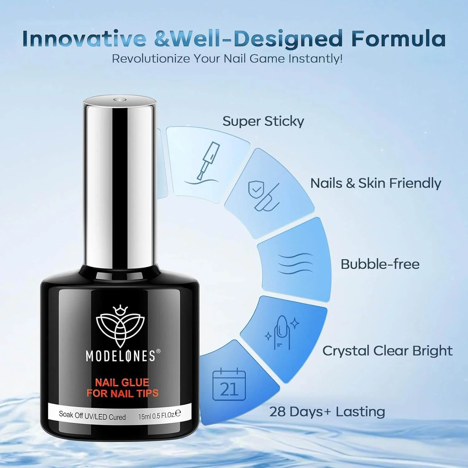 10 in One Gel Nail Glue/2Pcs - Image 6