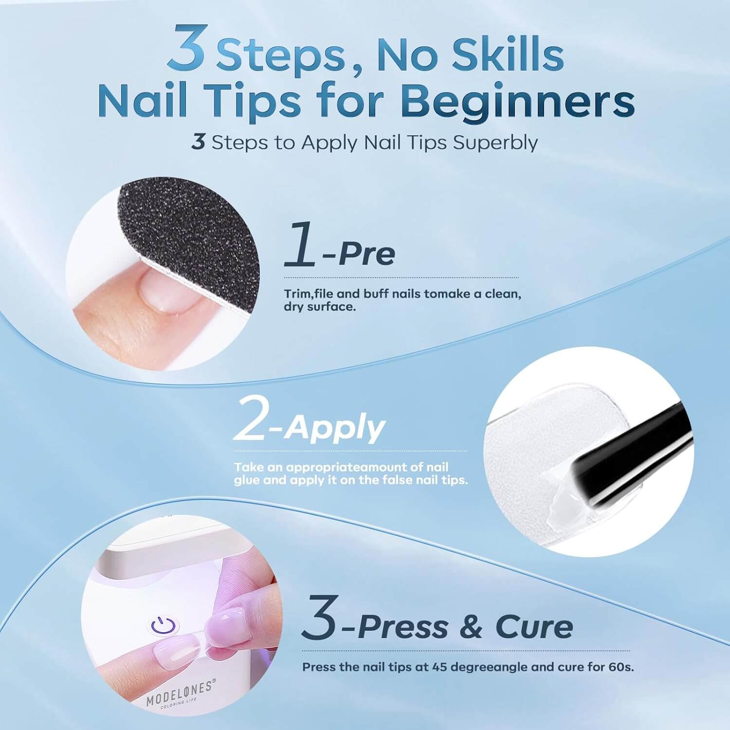 10 in One Gel Nail Glue/2Pcs - Image 8