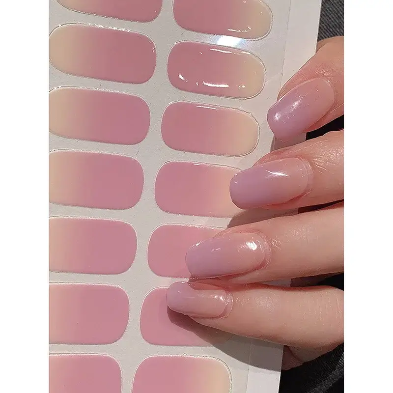 Azure Semi-cured Gel Nail/20 Tips - Image 12