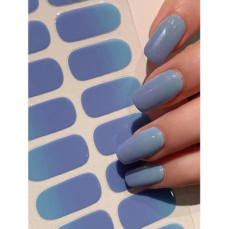 Azure Semi-cured Gel Nail/20 Tips - Image 15