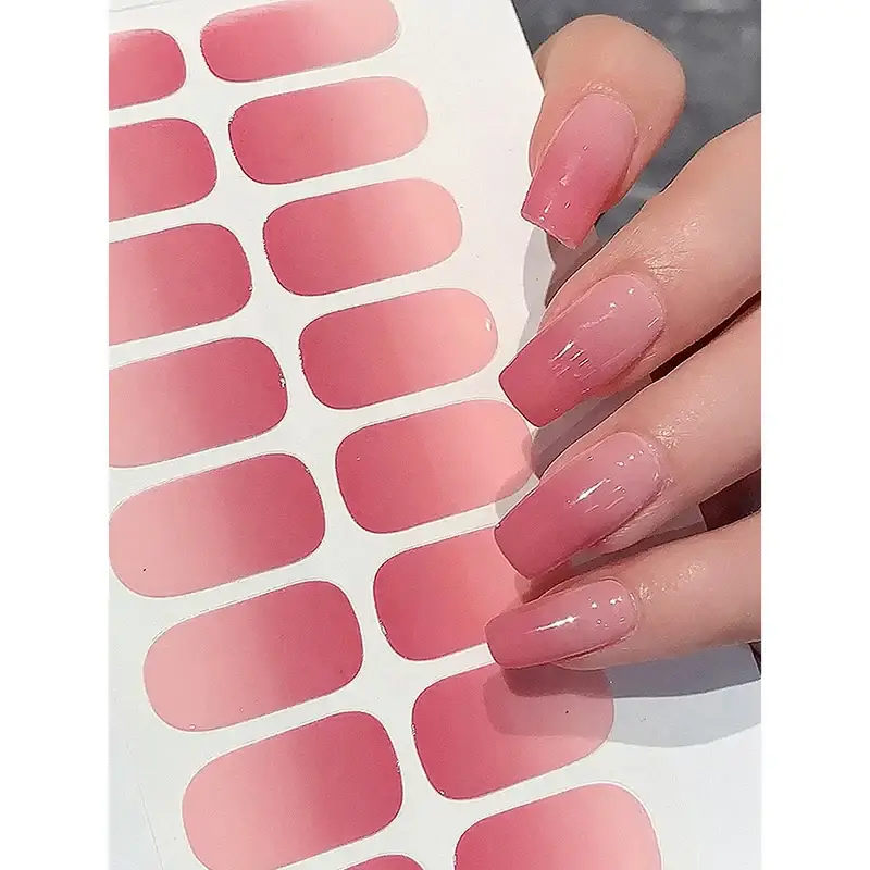 Azure Semi-cured Gel Nail/20 Tips - Image 23