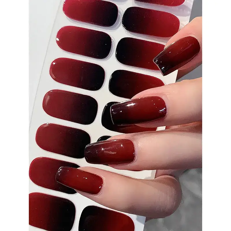 Azure Semi-cured Gel Nail/20 Tips - Image 5
