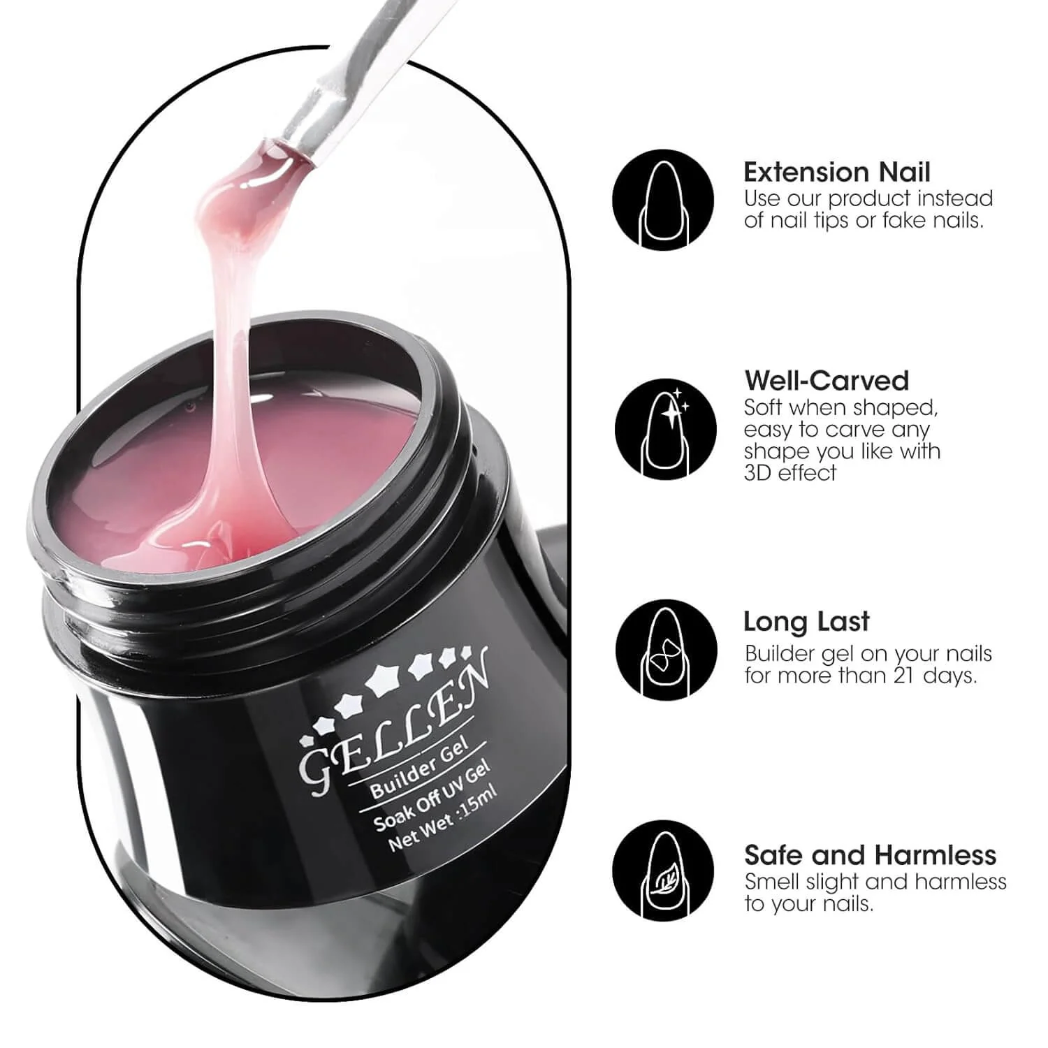 Soft Builder Gel - 4 Colors - Image 10