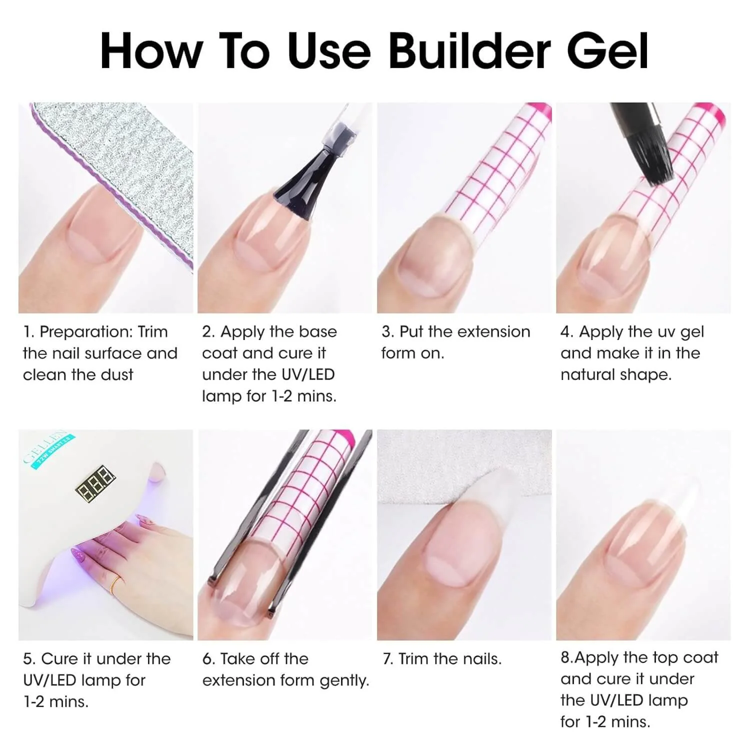 Soft Builder Gel - 4 Colors - Image 13