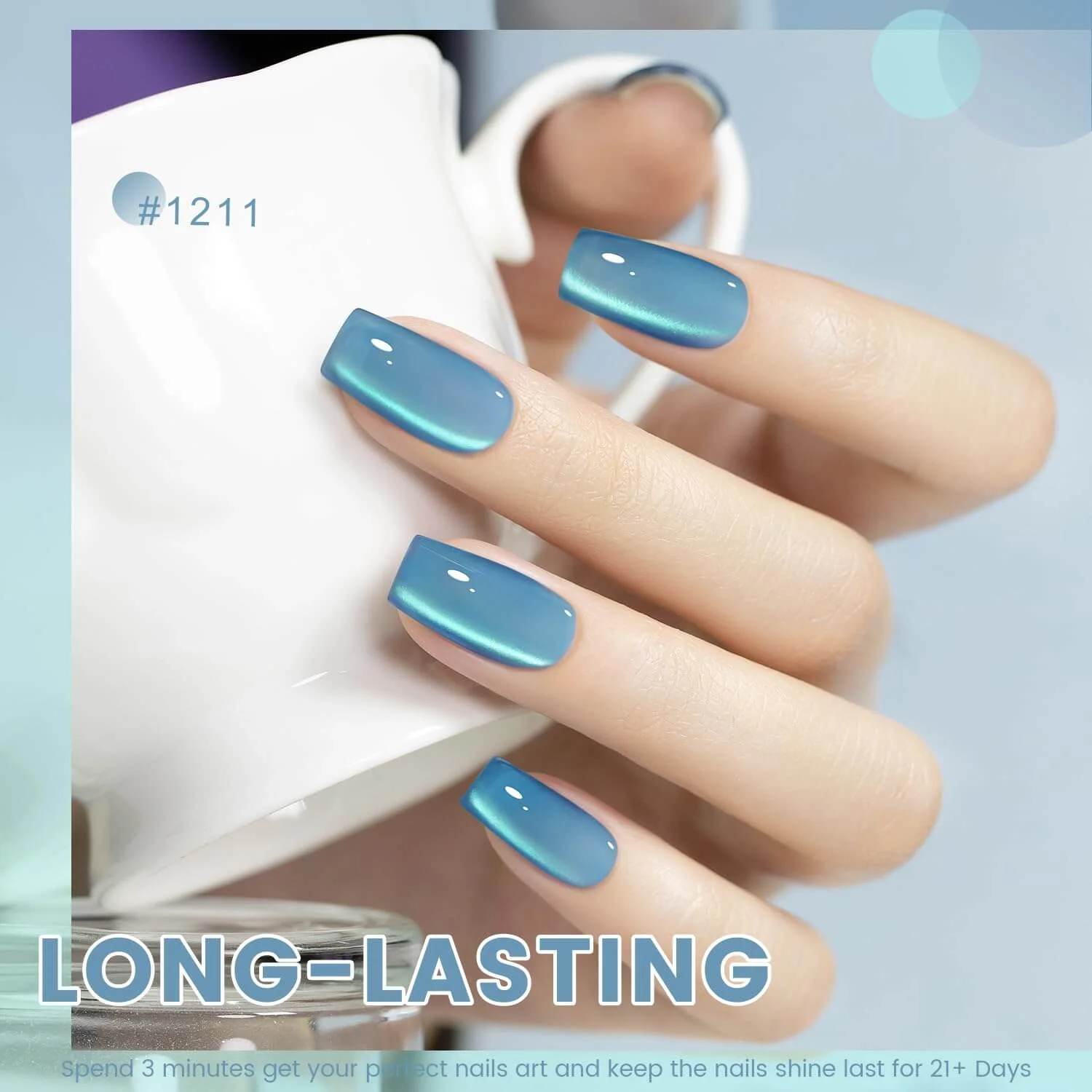 Magnetic Cat Eye Gel Nail Polish - Image 13