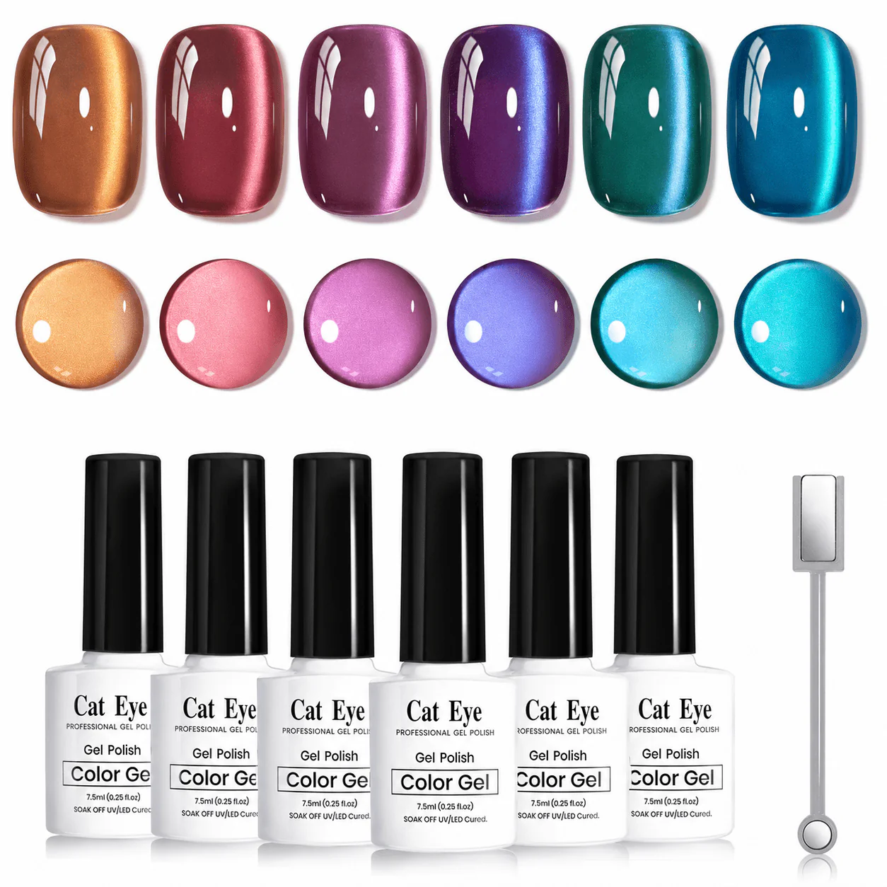 Magnetic Cat Eye Gel Nail Polish - Image 4