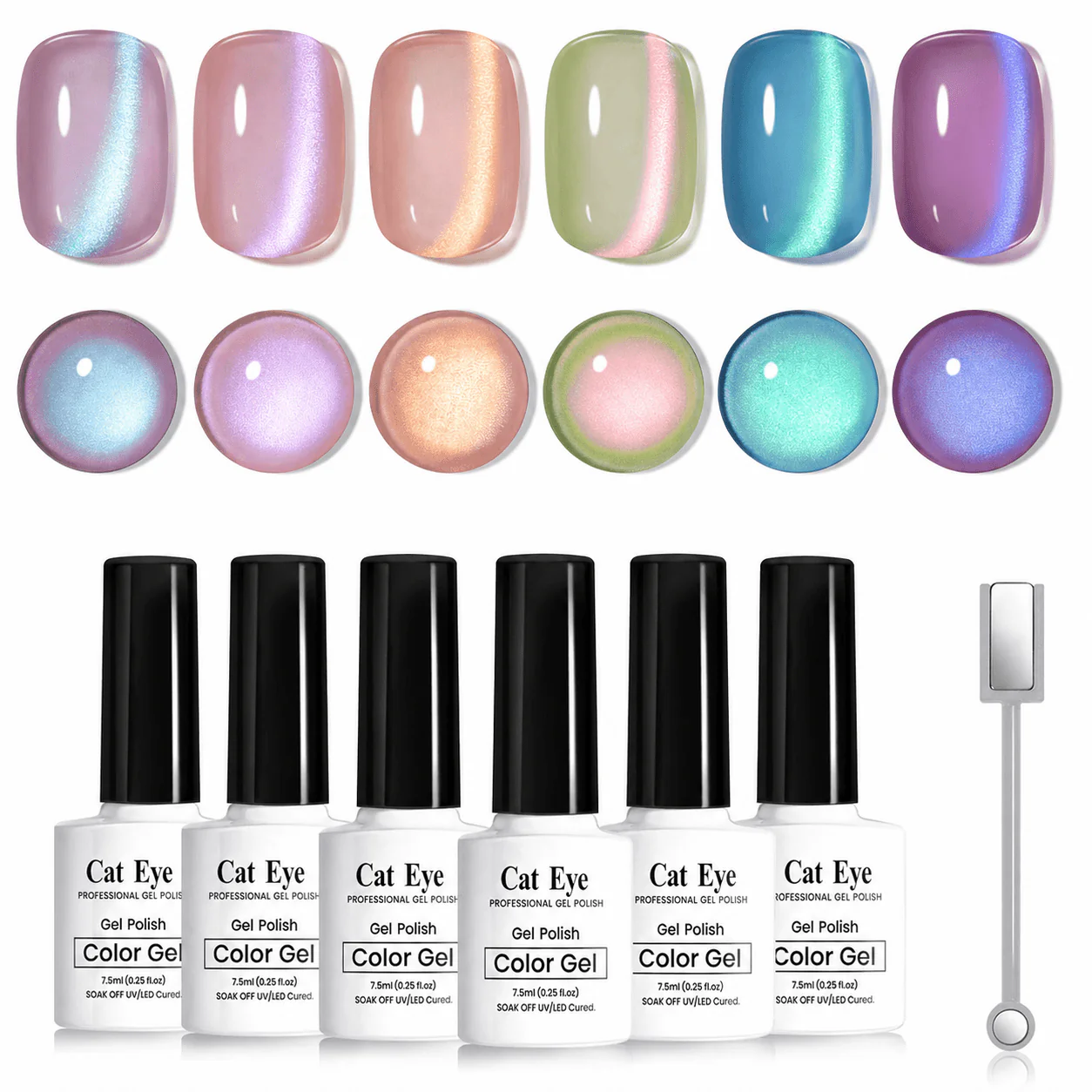 Magnetic Cat Eye Gel Nail Polish - Image 6
