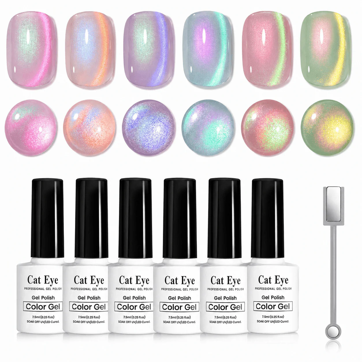 Magnetic Cat Eye Gel Nail Polish - Image 7
