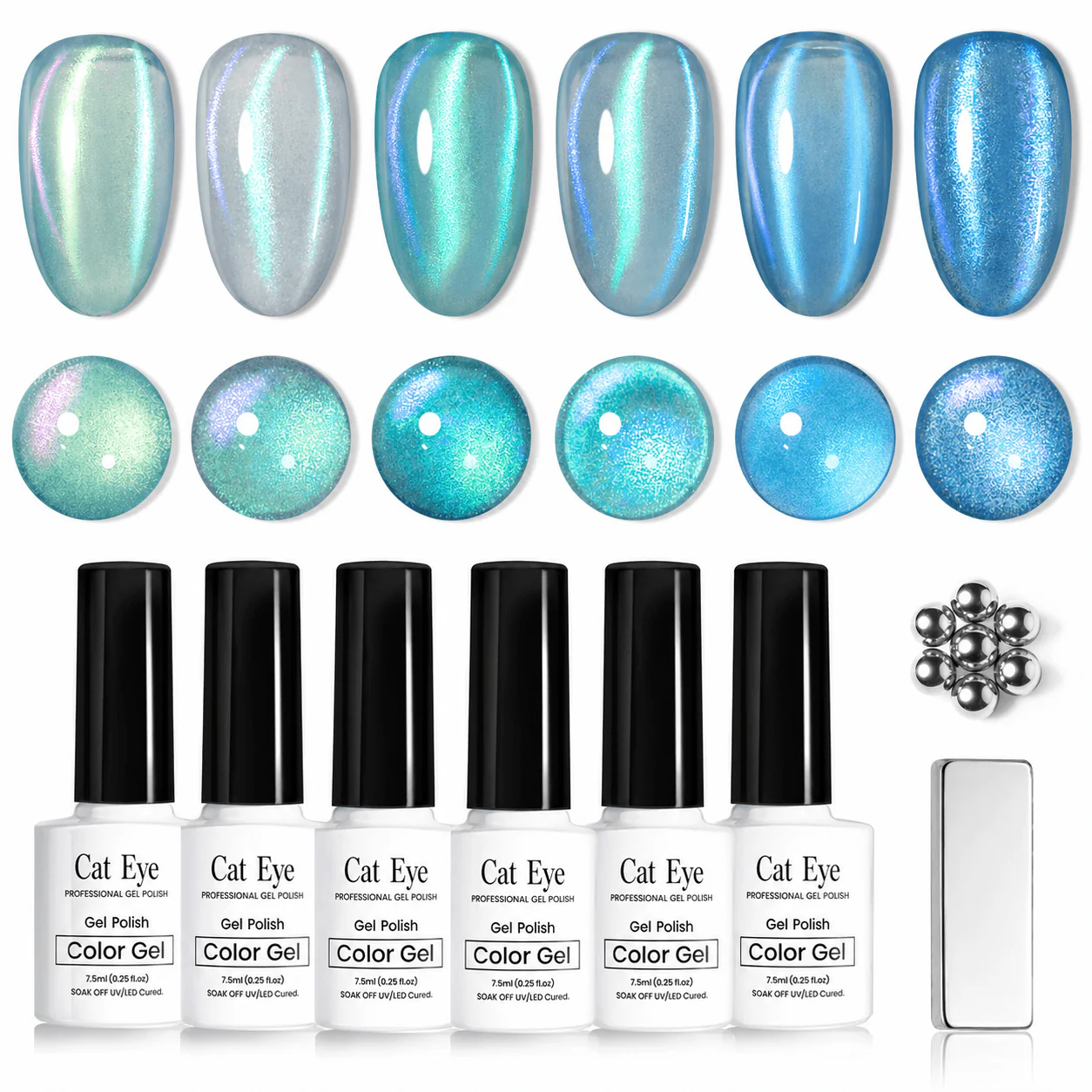 Magnetic Cat Eye Gel Nail Polish - Image 8