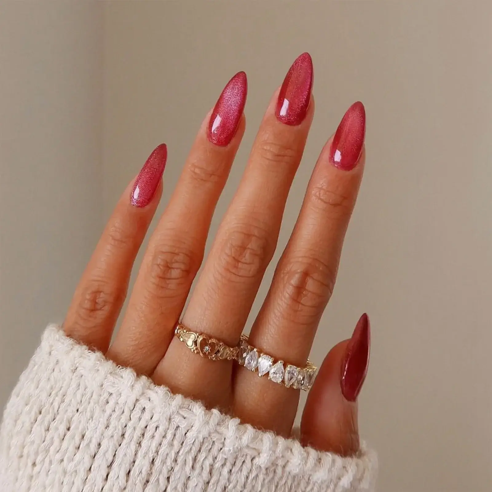 Cat Eye Press on Nails/24Pcs - Image 4