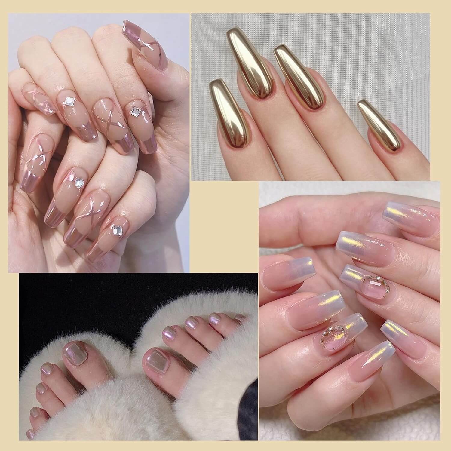 Chrome Nail Powder - 16 Colors - Image 11
