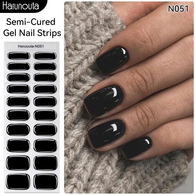 Fall Semi Cured Gel Nail/20Tips - Image 10