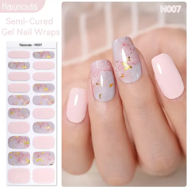 Fall Semi Cured Gel Nail/20Tips - Image 15
