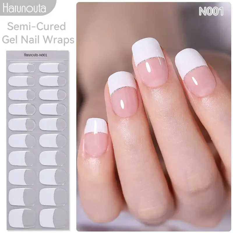 Fall Semi Cured Gel Nail/20Tips - Image 17