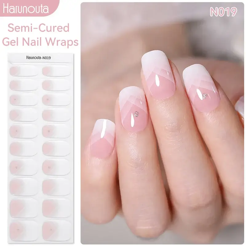 Fall Semi Cured Gel Nail/20Tips - Image 18