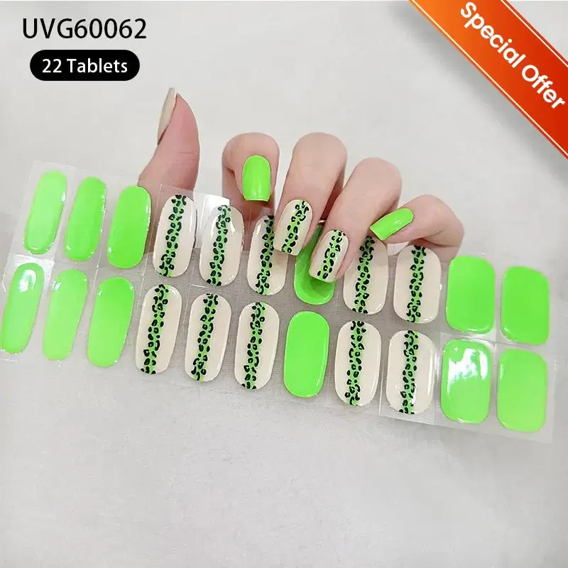 Fall Semi Cured Gel Nail/20Tips - Image 29