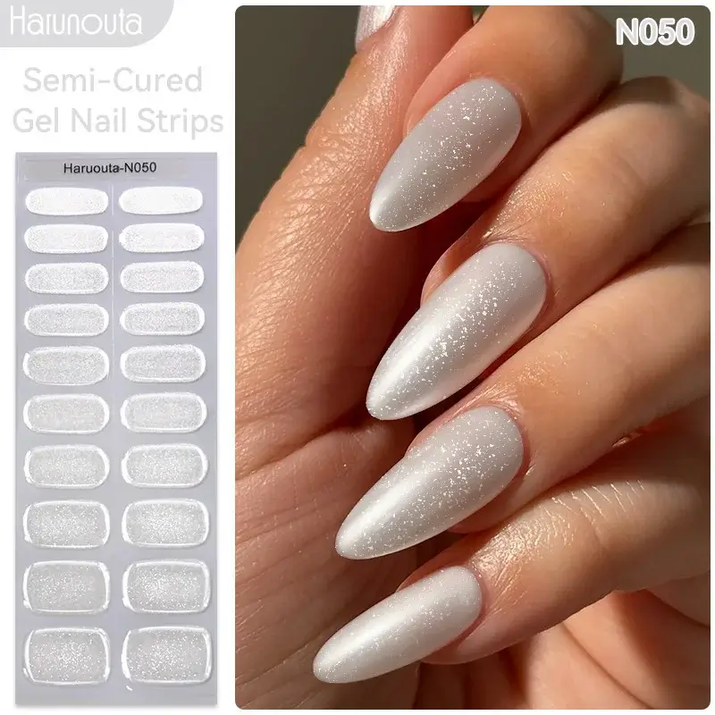 Fall Semi Cured Gel Nail/20Tips - Image 3