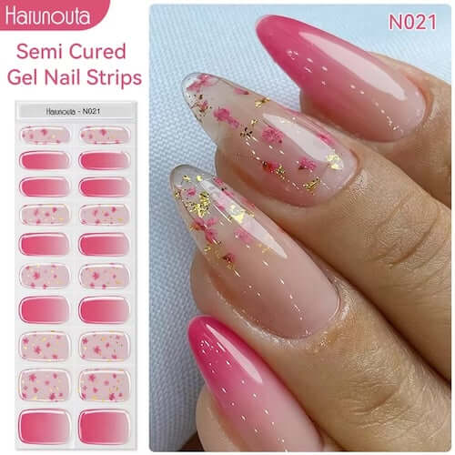 Fall Semi Cured Gel Nail/20Tips - Image 33