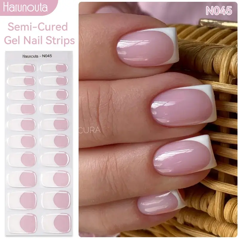 Fall Semi Cured Gel Nail/20Tips - Image 5