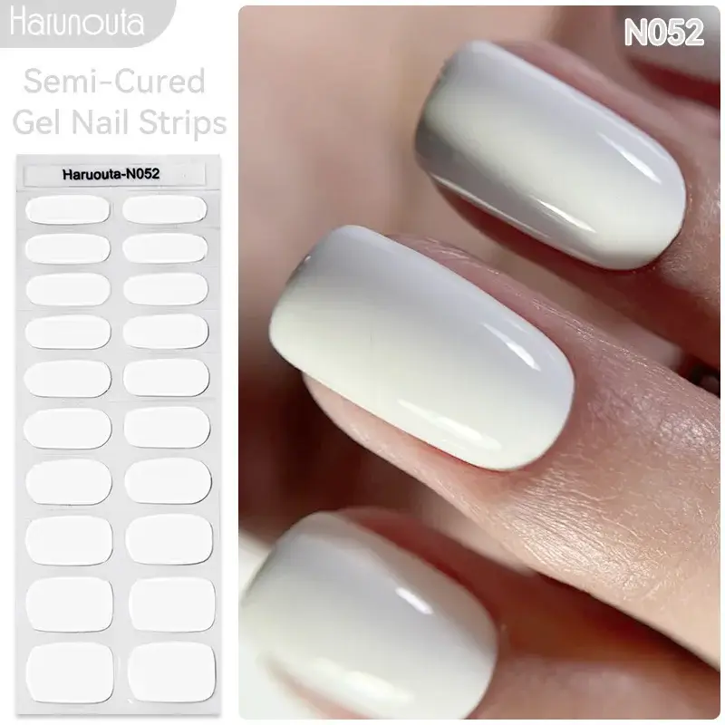 Fall Semi Cured Gel Nail/20Tips - Image 9