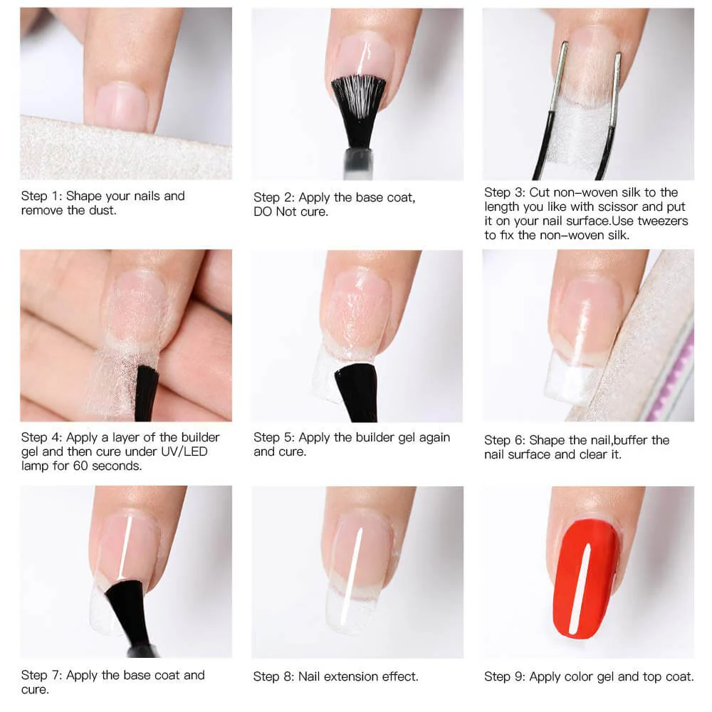 Fiberglass Nail Wrap Kit - Image 4
