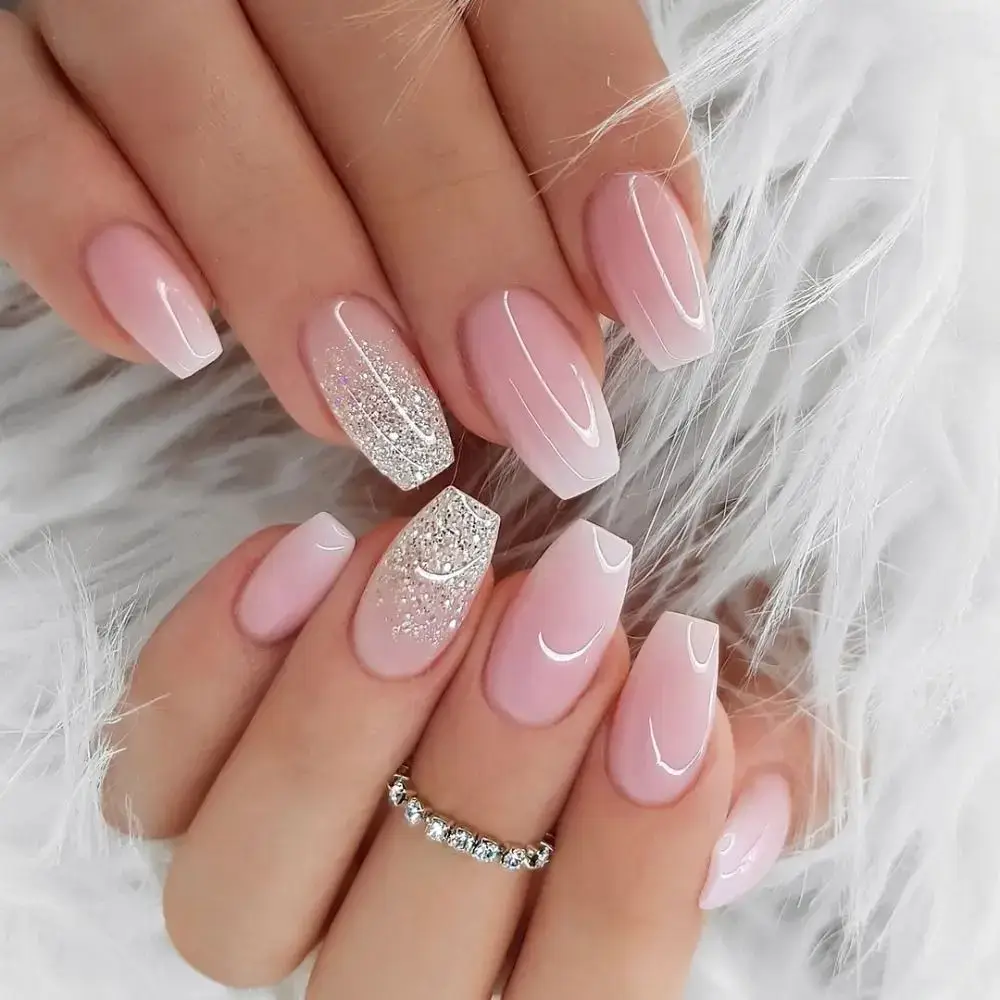 French Ballerina Press on Nails/24Pcs - Image 18
