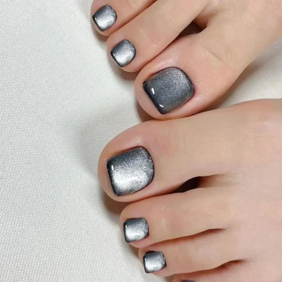 French Toe Nails Press On/24Pcs - Image 5