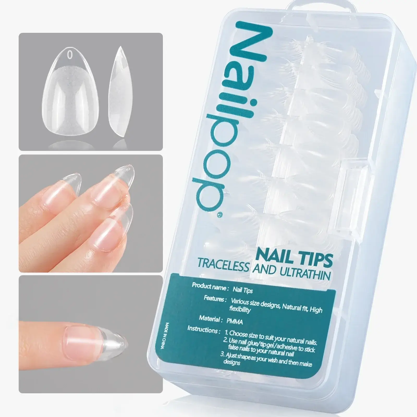 Full Cover Nail Tips/600 Pcs - Image 26