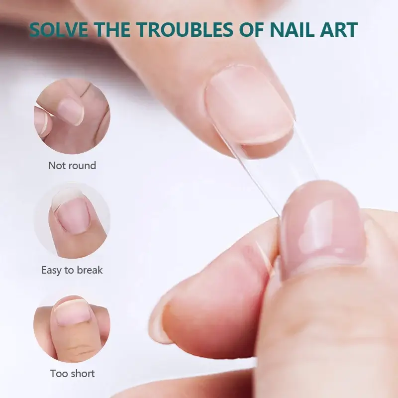 Full Cover Nail Tips/600 Pcs - Image 4