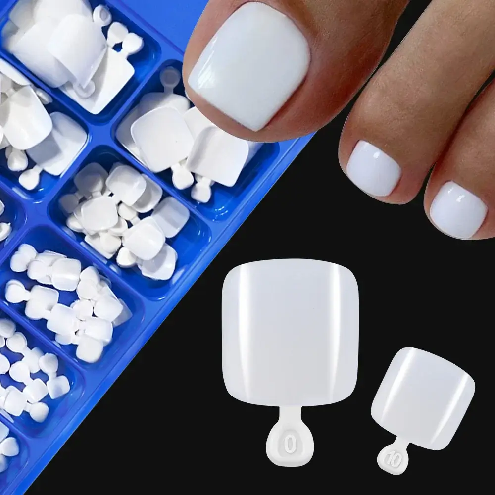 Full Cover Toe Nail Tips/120Pcs - Image 5