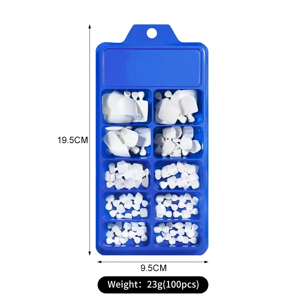 Full Cover Toe Nail Tips/120Pcs - Image 7