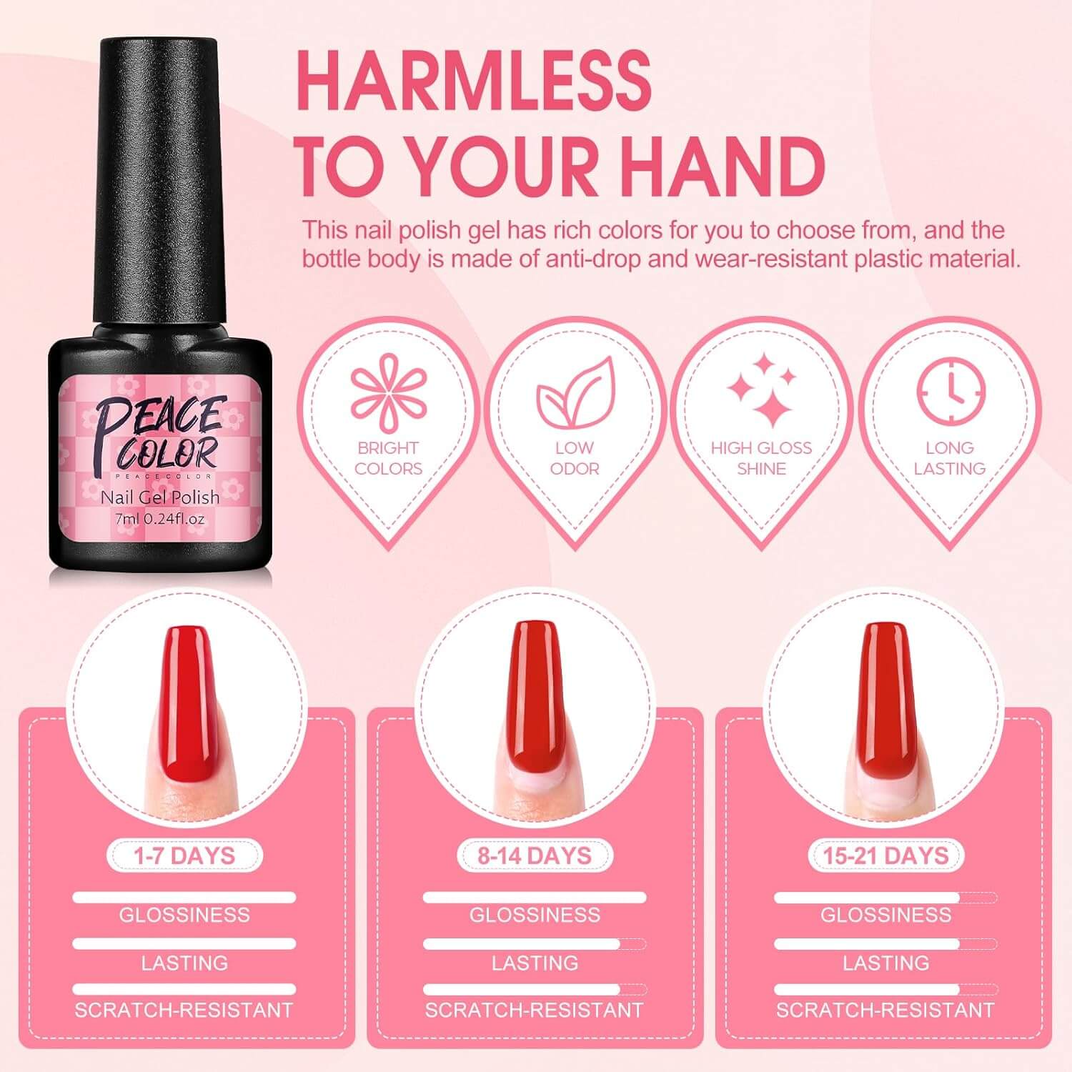 Gel Nail Polish Kit - 20 Colors 😍 UK Store - Image 6