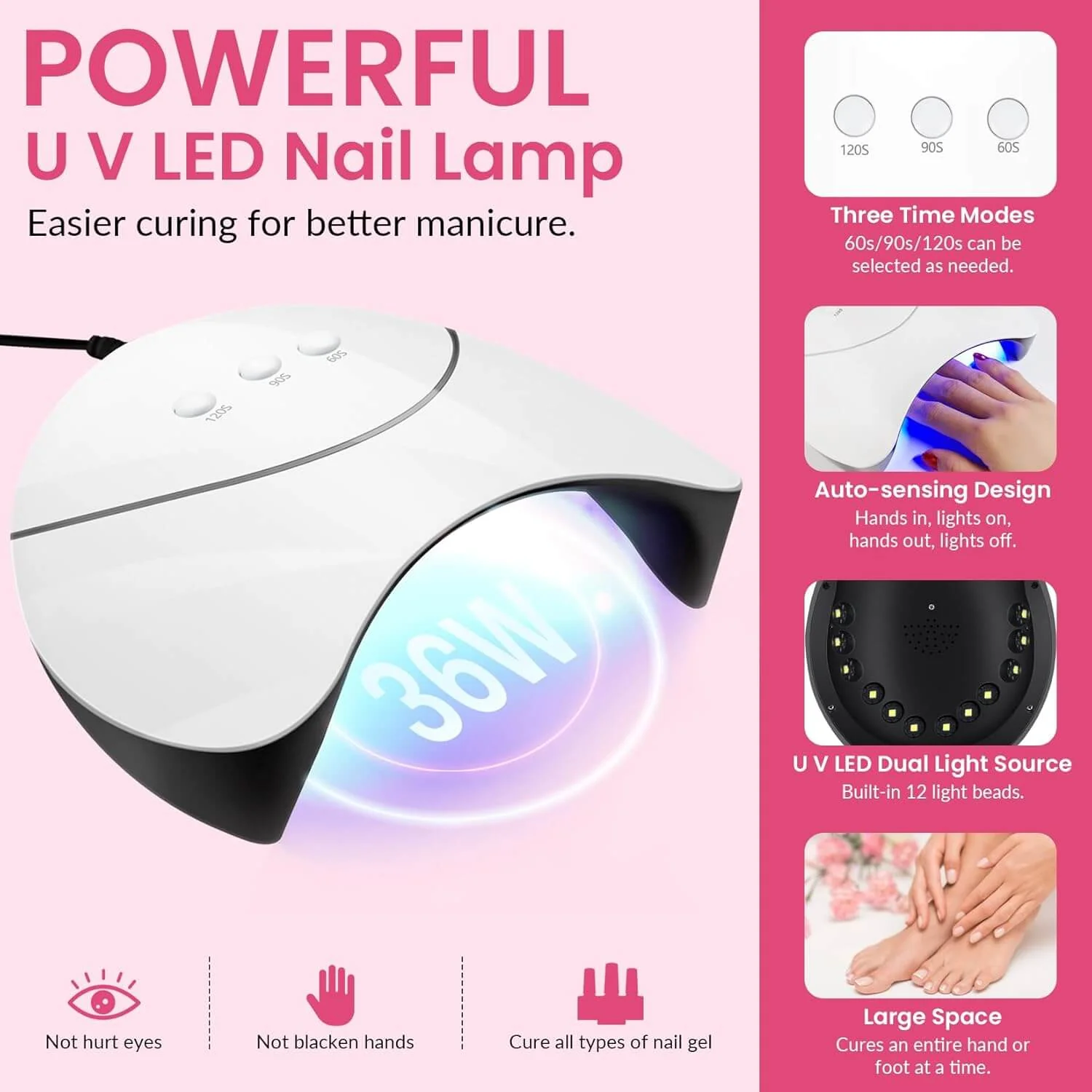 Gel Nail Polish Kit - 24 Colors - Image 3