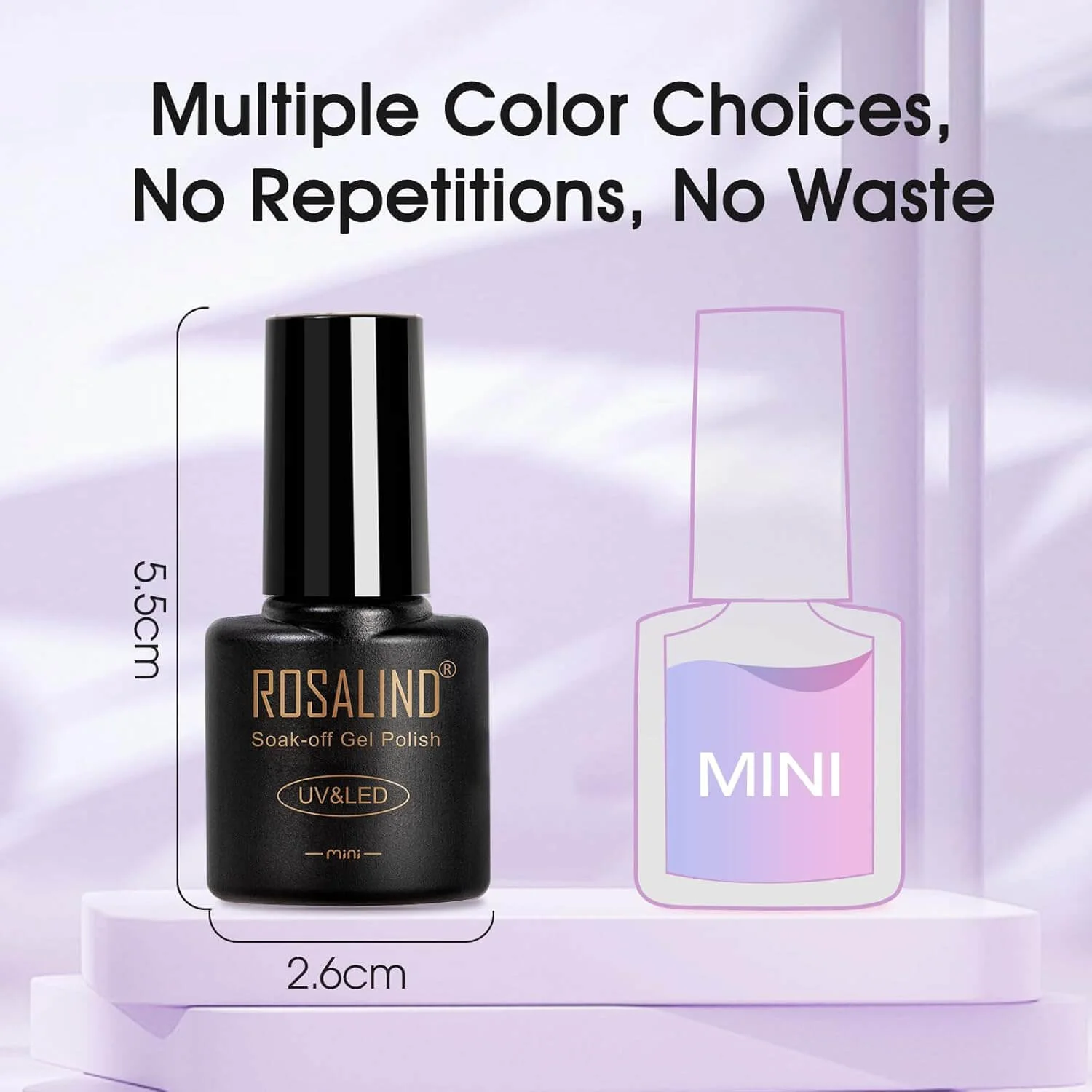 Gel Nail Polish Kit - 9 colors - Image 4