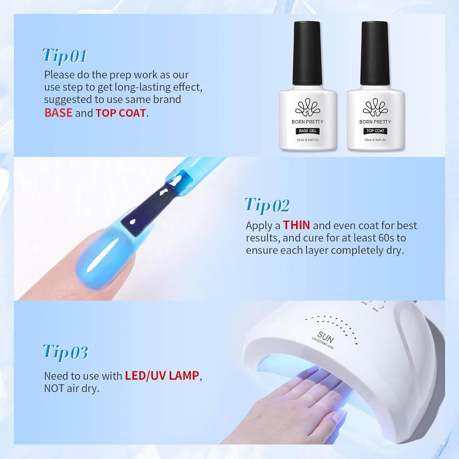 Jelly Gel Nail Polish - 6 Colors - Image 10