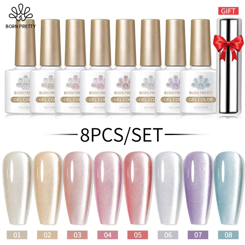 Magnetic Moonlight Gel Nail Polish/8 Colours - Image 11