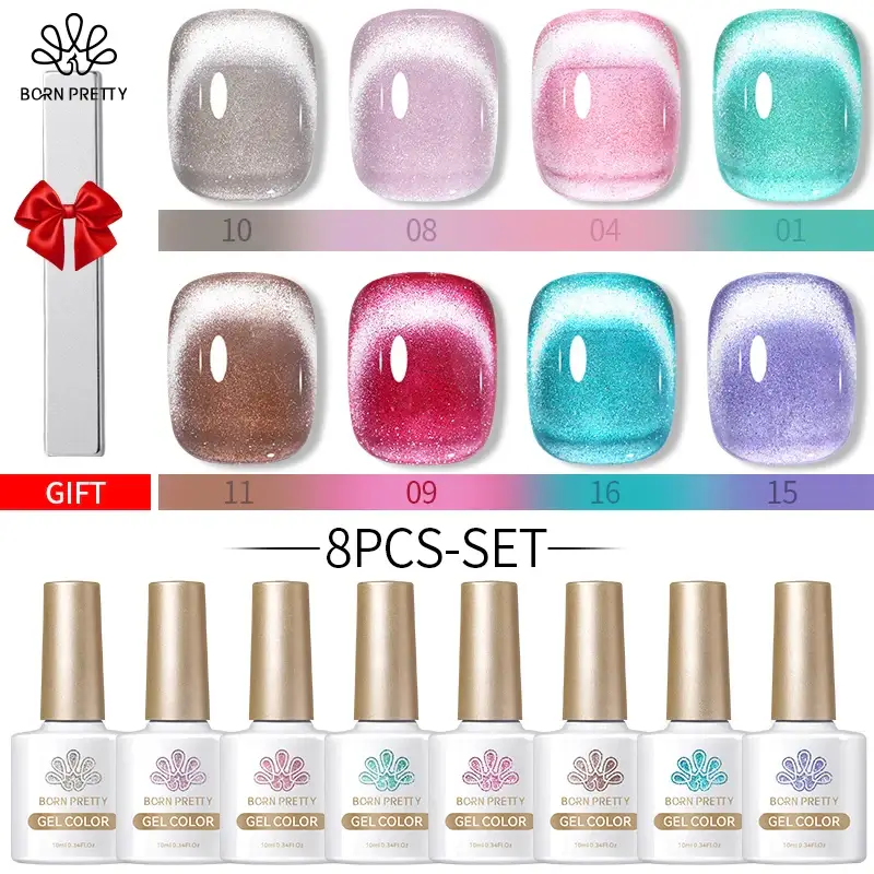 Magnetic Moonlight Gel Nail Polish/8 Colours - Image 19