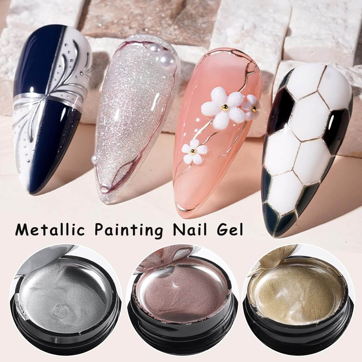 Metallic Gel Nail Polish Set - Image 13