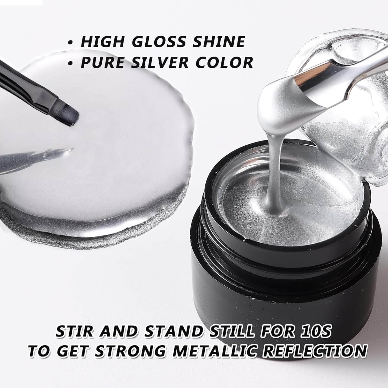 Metallic Gel Nail Polish Set - Image 9