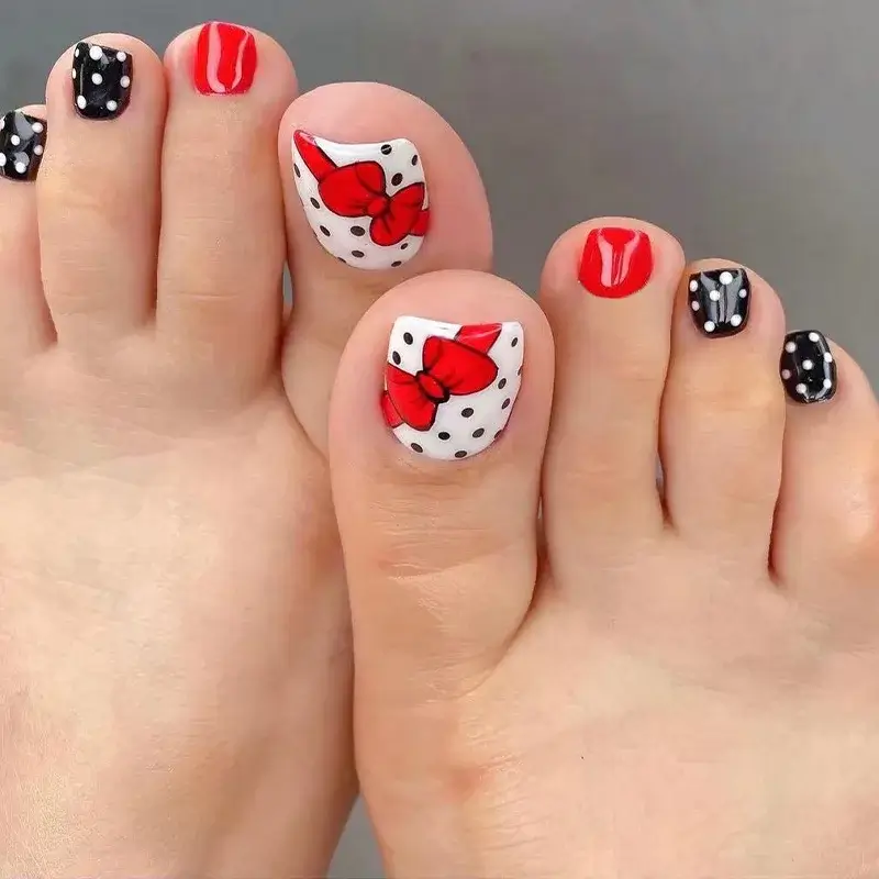Miami Toe Nails Press On/24 Tips - Image 17