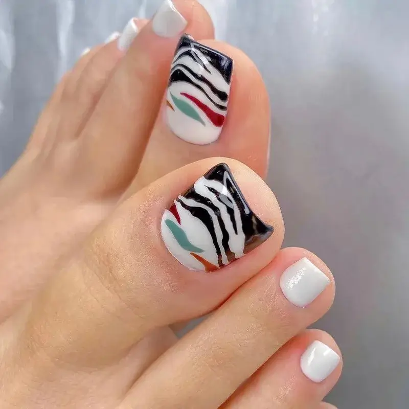 Miami Toe Nails Press On/24 Tips - Image 20