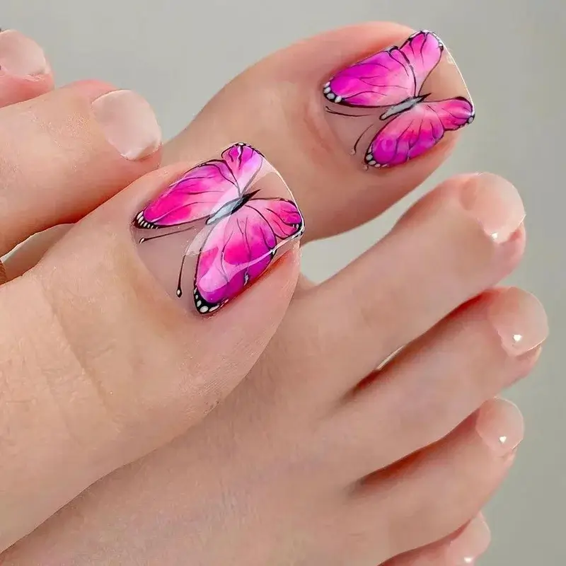 Miami Toe Nails Press On/24 Tips - Image 21