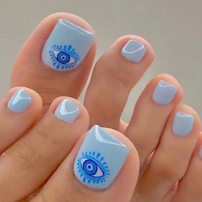 Miami Toe Nails Press On/24 Tips - Image 23