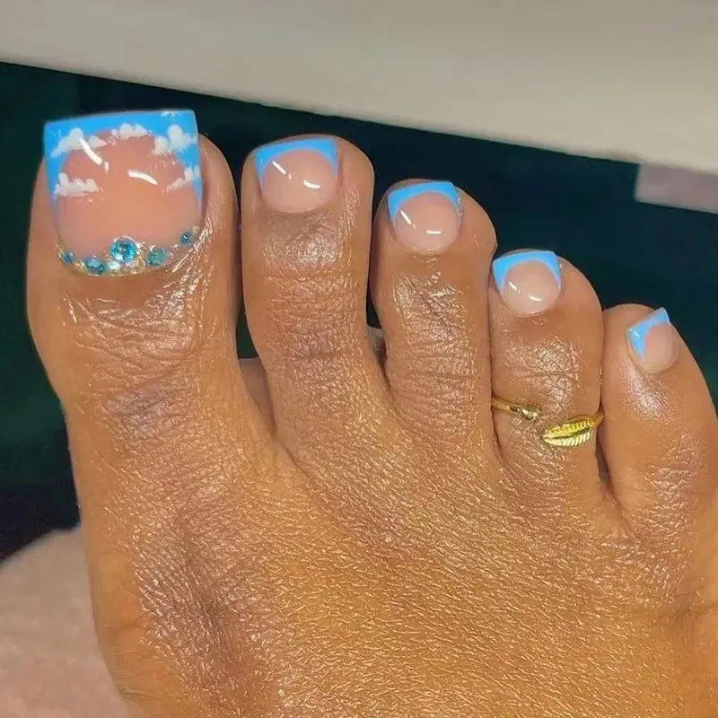 Miami Toe Nails Press On/24 Tips - Image 35