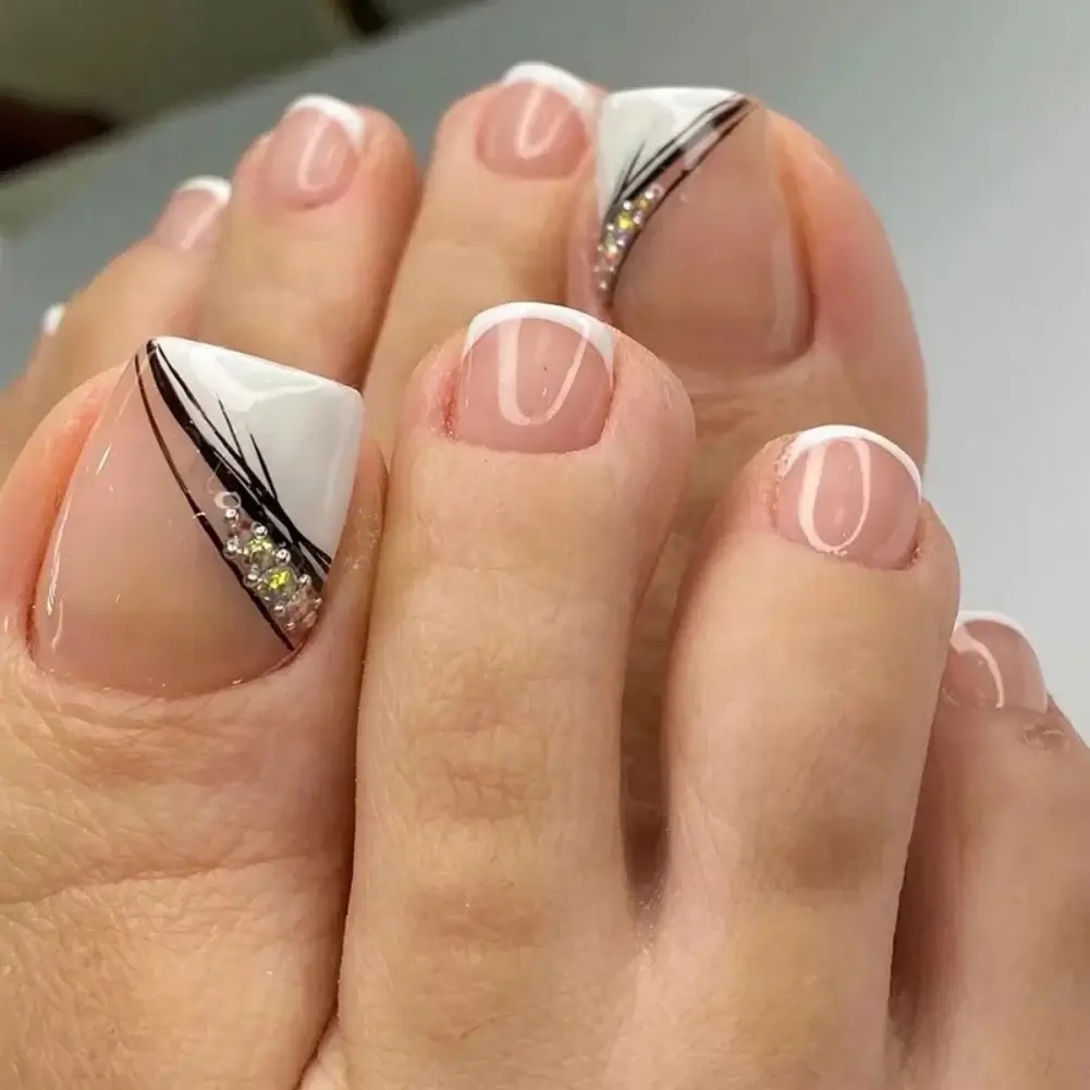 Miami Toe Nails Press On/24 Tips - Image 4