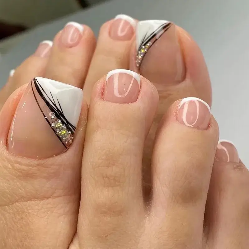 Miami Toe Nails Press On/24 Tips - Image 7