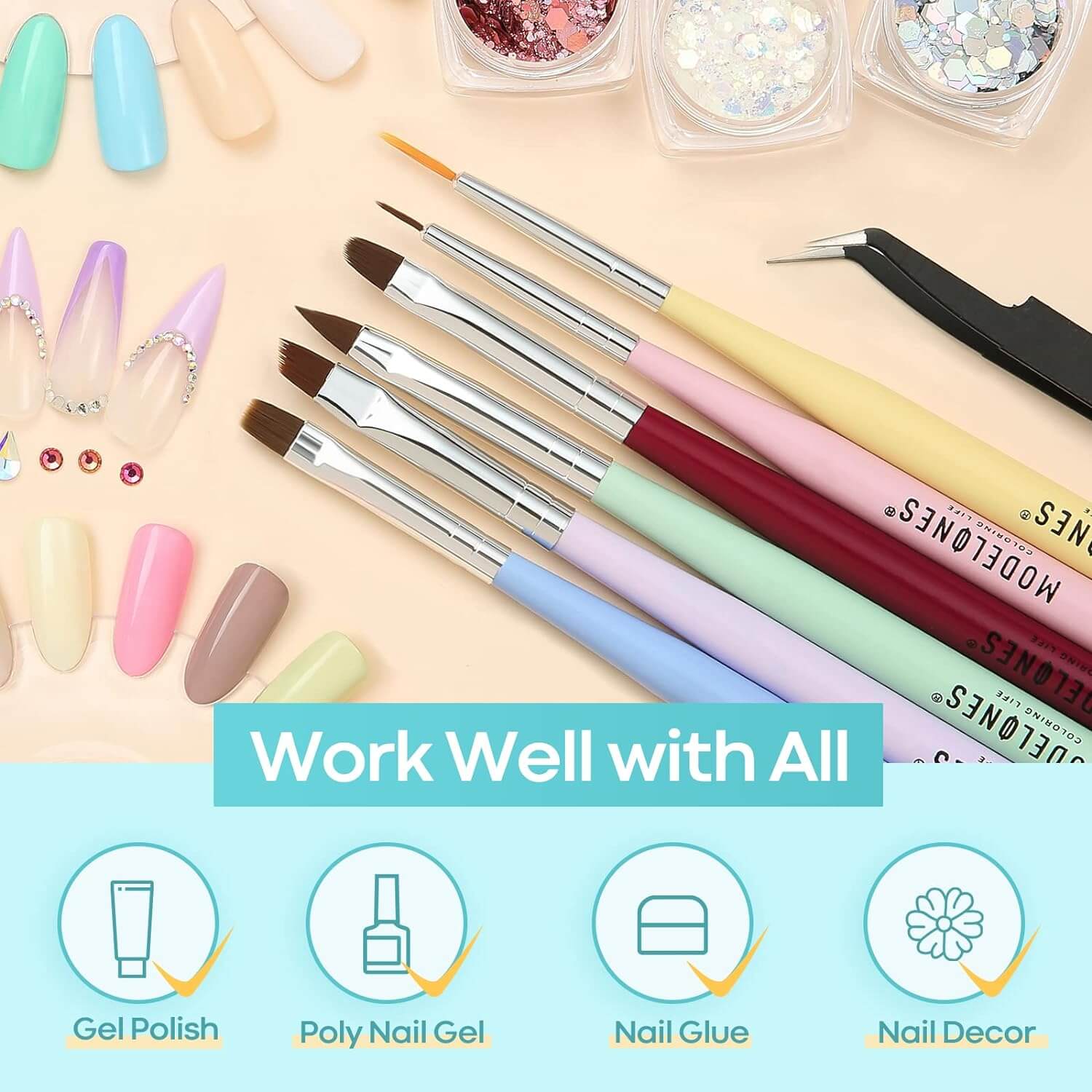 Nail Art Brush Set - Image 6