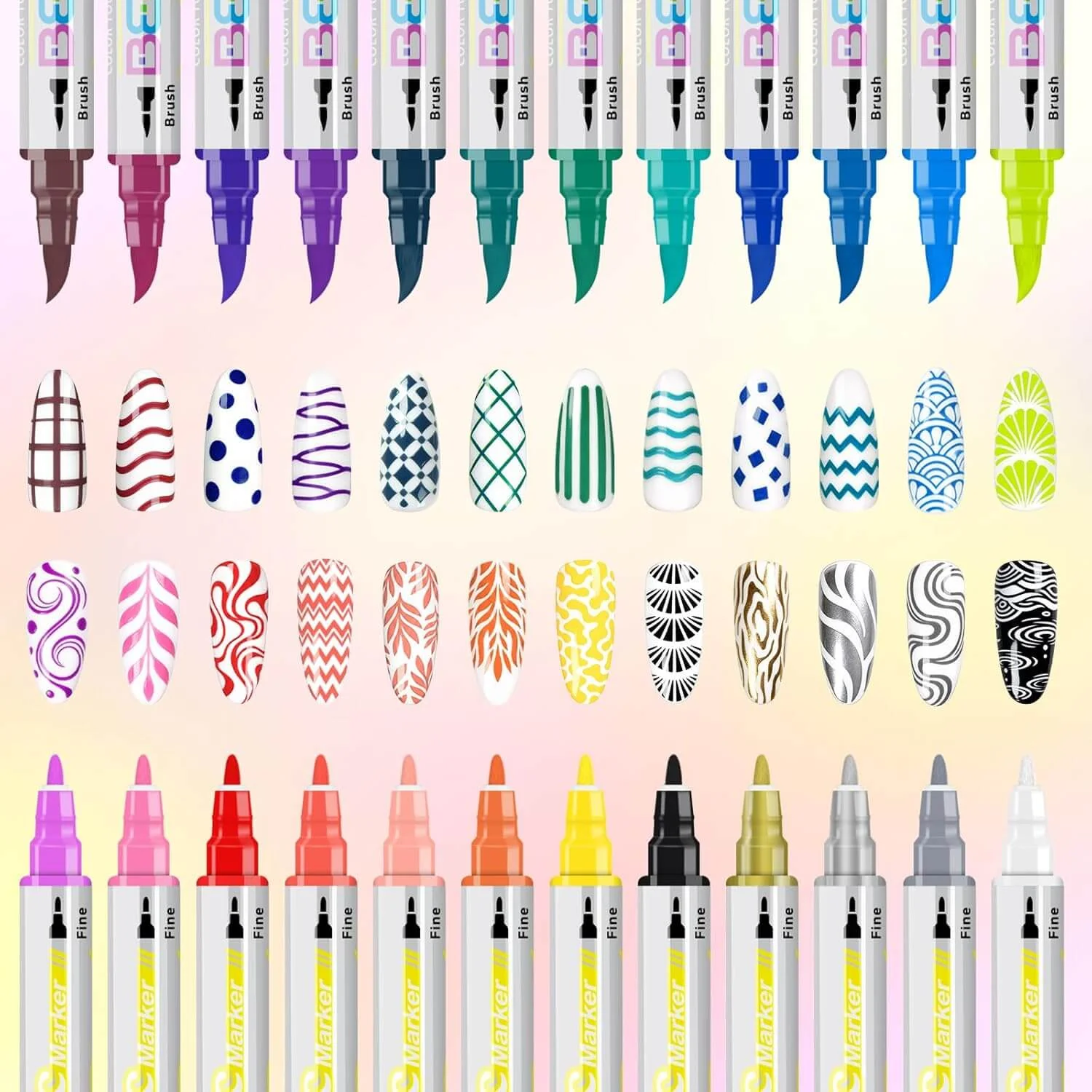 Nail Arts Pen Set - Image 3